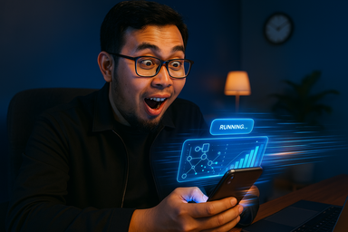Langkah 2: AI Proses Sekejap Mata